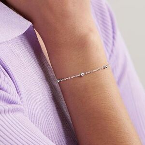 #23 14k plated Satellite Silver Bracelet